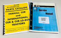 FARMALL INTERNATIONAL CUB & CUB LO-BOY TRACTOR SERVICE MANUAL PARTS CATALOG IH-01.JPG