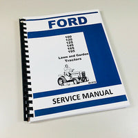 FORD LGT 100 120 125 145 165 195 LAWN & GARDEN TRACTOR SERVICE REPAIR MANUAL