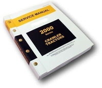 SERVICE MANUAL FOR JOHN DEERE 2010 CRAWLER TRACTOR BULLDOZER & LOADER REPAIR