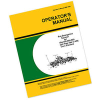OPERATORS MANUAL FOR JOHN DEERE SPRAYER CORN PLANTER 494 495 OWNERS-01.JPG