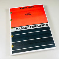 MASSEY FERGUSON MF 135 TRACTOR PARTS BOOK MANUAL CATALOG-01.JPG