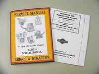 Briggs Stratton Npr-4D Npr-6 Engine Service Repair Operator Operating Part Manual