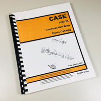 CASE 530CK 530 CK TRACTOR CONSTRUCTION KING PARTS CATALOG MANUAL EXPLODED VIEWS