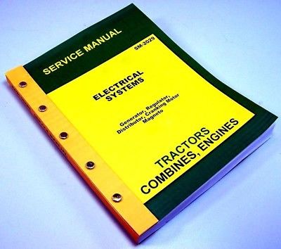SERVICE MANUAL FOR JOHN DEERE G GP H L LA Tractor Electrical Systems Magneto-01.JPG