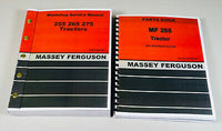MASSEY FERGUSON 265 TRACTOR SERVICE & PARTS MANUAL GAS DIESEL SN-9A349200 & UP