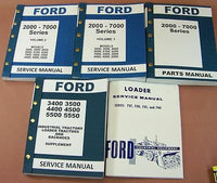 FORD 3400 3500 4400 4500 INDUSTRIAL TRACTOR LOADER SERVICE REPAIR & PART MANUALS