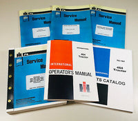 INTERNATIONAL 464 GAS TRACTOR SERVICE PARTS OPERATORS MANUAL ENGINE CHASSIS SET