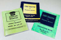 FORD 9N TRACTOR SERVICE PARTS OPERATORS INSTRUCTIONS MANUAL FERGUSON SYSTEM SET