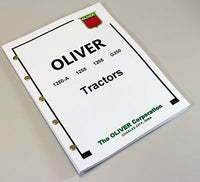 Minneapolis Moline G350 TRACTOR SERVICE REPAIR TECHNICAL SHOP MANUAL Oliver 1265-01.JPG