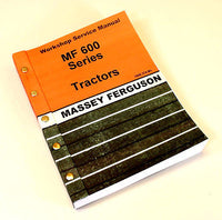 MASSEY FERGUSON MF680 680 TRACTOR SERVICE REPAIR MANUAL WORKSHOP SHOP FACTORY