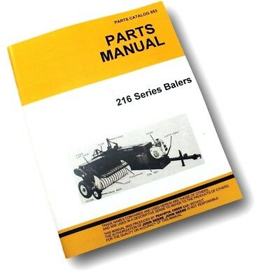 PARTS MANUAL FOR JOHN DEERE 216 HAY BALER KNOTTER SQUARE EXPLODED VIEWS ASSEMBLY-01.JPG