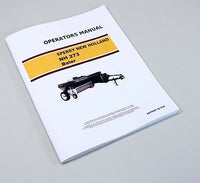 SPERRY NEW HOLLAND HAYLINER 273 SQUARE BALER OWNERS OPERATORS MANUAL SERVICE-01.JPG