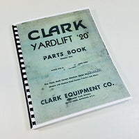 CLARK YARDLIFT 20 FORKLIFT PARTS CATALOG MANUAL-01.JPG