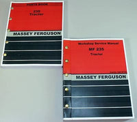 SET MASSEY FERGUSON 235 TRACTOR PARTS SERVICE REPAIR SHOP MANUAL WORKSHOP MF235-01.JPG