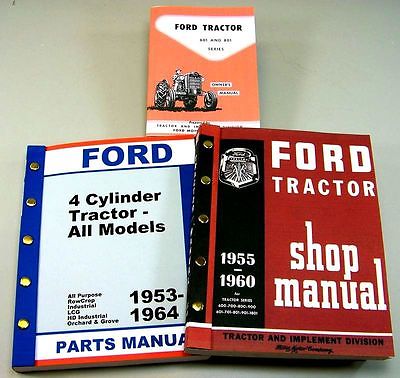LOT FORD 851 861 871 TRACTOR OWNER OPERATOR PARTS SERVICE REPAIR SHOP MANUALS-01.JPG