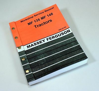 MASSEY FERGUSON MF 148 135 TRACTOR SERVICE REPAIR SHOP MANUAL WORKSHOP-01.JPG