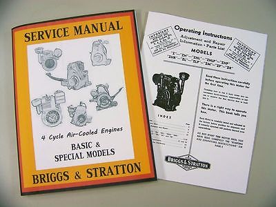 BRIGGS STRATTON Z ZH ZHL SERVICE REPAIR OWNER OPERATOR OPERATING PART MANUAL-01.JPG