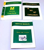 MASTER SERVICE MANUAL SET FOR JOHN DEERE MC TRACTOR REPAIR TECHNICAL SHOP BOOK