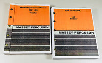 MASSEY FERGUSON 135 TRACTOR FACTORY SERVICE MANUAL PARTS CATALOG REPAIR SHOP SET