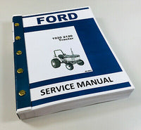 FORD 1920 2120 TRACTOR SERVICE MANUAL TECHNICAL REPAIR SHOP WORKSHOP