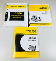 SERVICE PARTS OPERATORS MANUAL SET FOR JOHN DEERE 350 CRAWLER TRACTOR LOADER-01.JPG