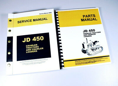 SERVICE MANUAL SET FOR JOHN DEERE 450 CRAWLER TRACTOR DOZER LOADER PARTS REPAIR-01.JPG