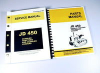 SERVICE MANUAL SET FOR JOHN DEERE 450 CRAWLER TRACTOR DOZER LOADER PARTS REPAIR