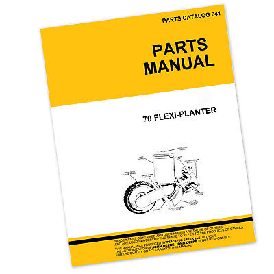 PARTS MANUAL FOR JOHN DEERE 70 FLEXI-PLANTER DRILL CATALOG SEED GRAIN PICTURES-01.JPG