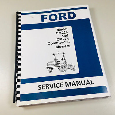 FORD NEW HOLLAND CM224 CM274 COMMERCIAL MOWER SERVICE REPAIR MANUAL FRONT MOWER-01.JPG