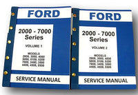 FORD 3000 4000 SERIES TRACTOR SERVICE REPAIR SHOP MANUALS NEW 944pg COMPLETE SET