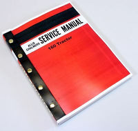 ALLIS CHALMERS 160 TRACTOR SERVICE REPAIR TECHNICAL SHOP MANUAL OVERHAUL-01.JPG