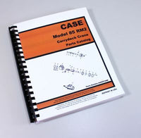 CASE DROTT 85RM2 CARRYDECK CRANE PARTS MANUAL CATALOG ASSEMBLY EXPLODED VIEW