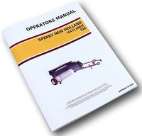 SPERRY NEW HOLLAND 326 HAYLINER SQUARE BALER OWNERS OPERATORS MANUAL MAINTENANCE-01.JPG