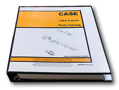 CASE 1494 TRACTOR PARTS MANUAL CATALOG-01.JPG