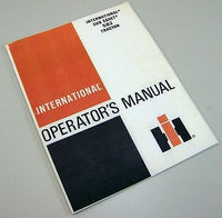 INTERNATIONAL CUB CADET 582 TRACTOR OPERATORS MANUAL OWNERS MAINTENANCE CONTROLS-01.JPG