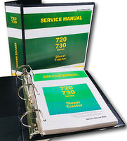 SERVICE MANUAL FOR JOHN DEERE 720 730 DIESEL TRACTOR TECHNICAL REPAIR SHOP OVHL
