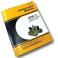 OPERATORS MANUAL FOR JOHN DEERE 1010 CRAWLER TRACTOR OWNERS ADJUSTMENTS-01.JPG