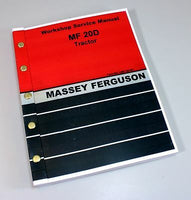 MASSEY FERGUSON MF 20D TRACTOR SERVICE REPAIR MANUAL SHOP BOOK-01.JPG