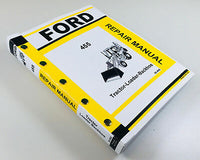 FORD 455 TRACTOR LOADER BACKHOE SERVICE REPAIR MANUAL TECHNICAL SHOP BOOK-01.JPG