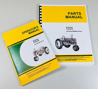 OPERATORS PARTS MANUALS FOR JOHN DEERE B BN BW BWH BNH TRACTOR CATALOG OWNERS