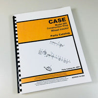 CASE 580CK WHEEL TRACTOR PARTS MANUAL CATALOG ASSEMBLY NUMBERS EXPLODED VIEWS