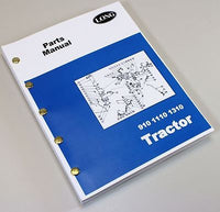 LONG 910 1110 1310 TRACTOR PARTS ASSEMBLY MANUAL CATALOG EXPLODED VIEWS NUMBERS