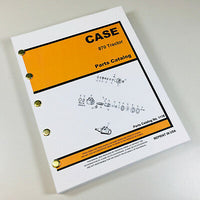 CASE 870 TRACTOR PARTS MANUAL ASSEMBLY CATALOG EXPLODED VIEWS NUMBERS