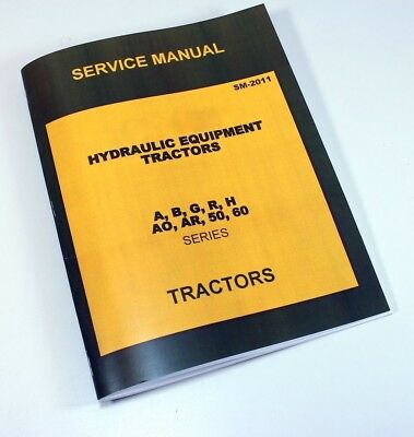 Powr Trol SERVICE MANUAL FOR JOHN DEERE R Tractor Hydraulic Equipment Repair-01.JPG