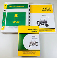 SERVICE MANUAL SET FOR JOHN DEERE B BN BW BWH BNH TRACTOR OPERATOR PARTS REPAIR Serials 201,000 and Up