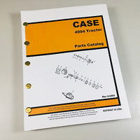 CASE TERRATRAC 4994 TRACTOR PARTS MANUAL CATALOG-01.JPG
