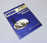 FORD LM 19 LM 21 LAWN TRACTOR OWNERS OPERATORS MANUAL RIDING RIDER MOWER GARDEN