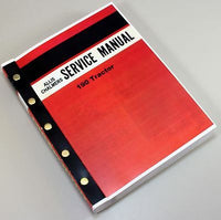 ALLIS CHALMERS 190 190XT TRACTOR SERVICE REPAIR TECHNICAL SHOP MANUAL OVERHAUL BOOK