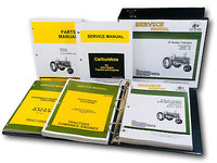 SERVICE PARTS MANUAL SET FOR JOHN DEERE B BN BW BWH BNH STYLED TRACTOR CATALOG