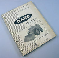 J I CASE W5A LOADER PARTS MANUAL CATALOG ASSEMBLY EXPLODED VIEW